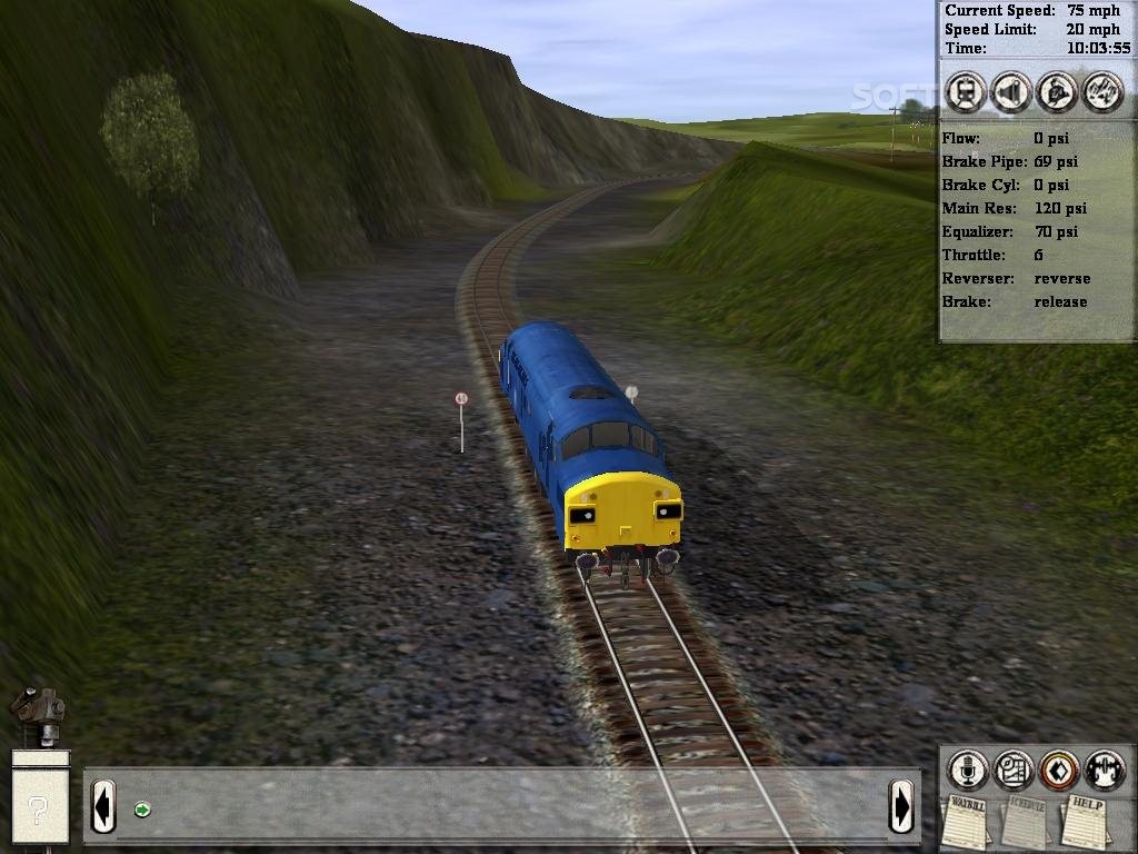 train simulator demo disk
